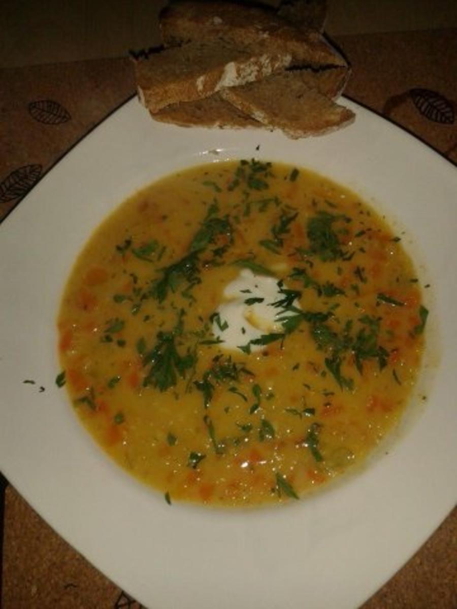 Bilder für Linsen-Kokos-Currysuppe - Rezept