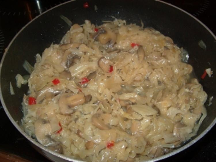 Scharfe Weißkohl-Pfanne - Rezept mit Bild