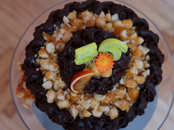 Macadamia-Schokotorte mit Salzkaramel (Susanne Förster-Gier) - Rezept - Bild Nr. 2