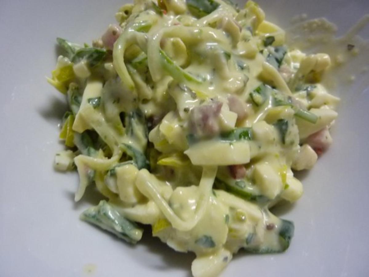 Salate: Porree-Ei-Salat - Rezept