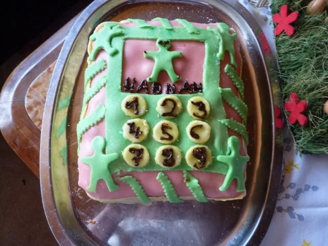 Rezept: Kuchen: Marzipan-Schoko-Kuchen Kuchen: Marzipan-Schoko-Kuchen - Rezept