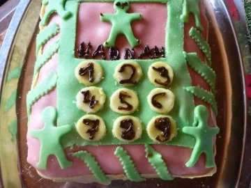 Rezept: Kuchen: Marzipan-Schoko-Kuchen Bild Nr. 16 Kuchen: Marzipan-Schoko-Kuchen - Rezept - Bild Nr. 16