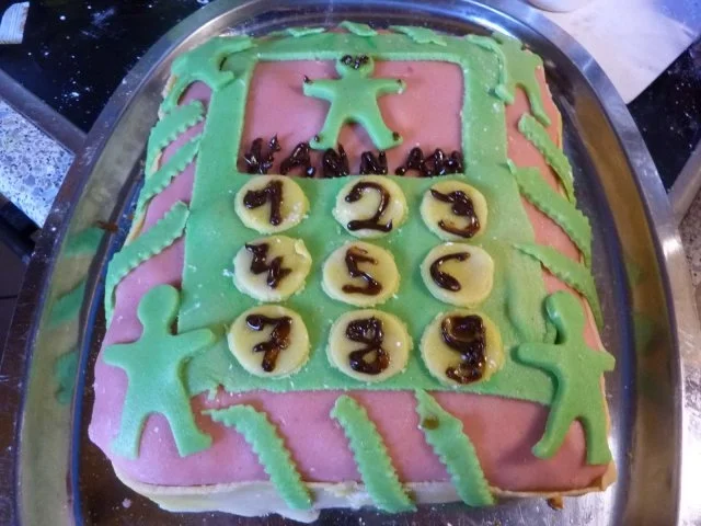 Rezept: Kuchen: Marzipan-Schoko-Kuchen Bild Nr. 18 Kuchen: Marzipan-Schoko-Kuchen - Rezept - Bild Nr. 18