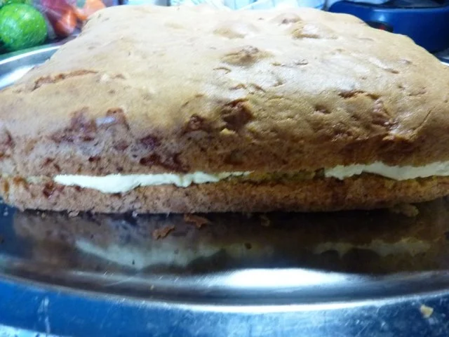 Rezept: Kuchen: Marzipan-Schoko-Kuchen Bild Nr. 9 Kuchen: Marzipan-Schoko-Kuchen - Rezept - Bild Nr. 9