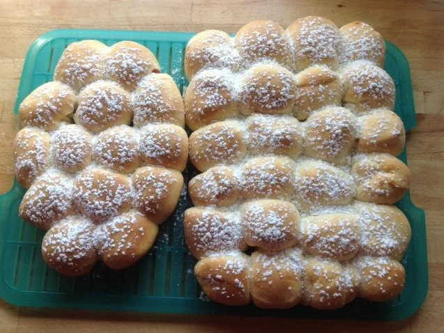 Mini-Rohrnudeln / Zopf - Rezept - Bild Nr. 2