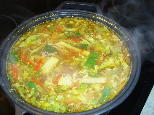 Entensuppe mit Bambus - Rezept - Bild Nr. 5