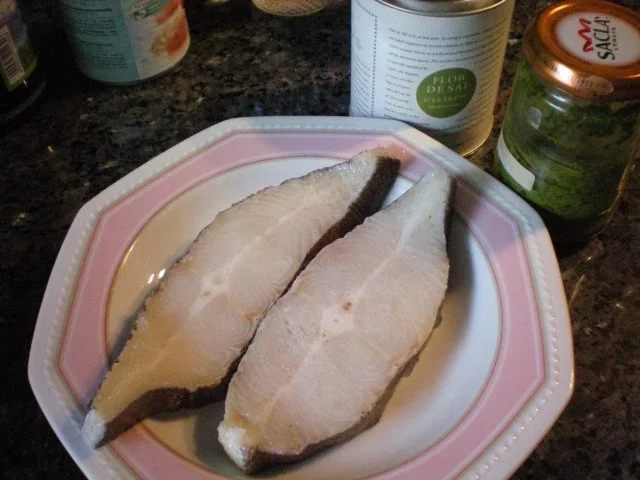 Fisch: Heilbutt mit Reis rot-grün - Rezept - Bild Nr. 2