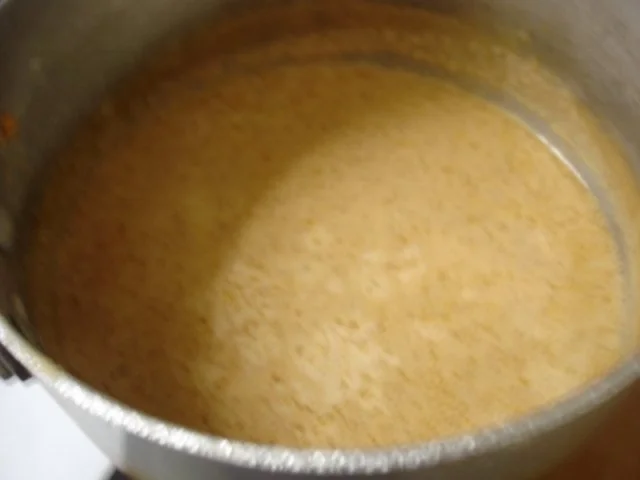 Hähnchenbrustfiletschaschlik mit Erdnusssauce und Gemüsereis - Rezept - Bild Nr. 9