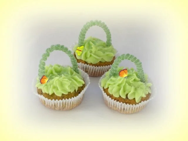 Rezept: Avocado Cupcakes - Frühlingskörbchen Bild Nr. 14 Avocado Cupcakes - Frühlingskörbchen - Rezept - Bild Nr. 14