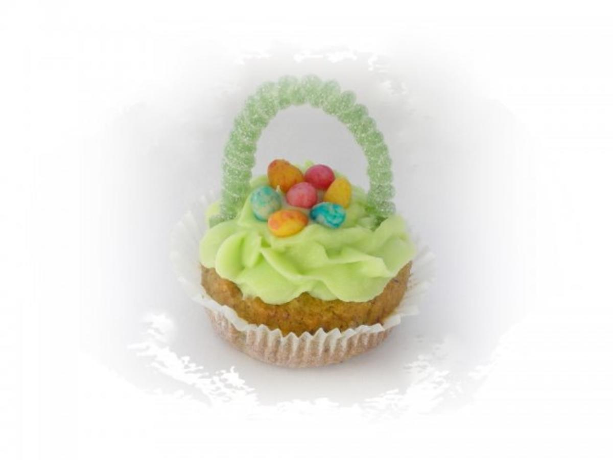 Avocado Cupcakes -   Frühlingskörbchen - Rezept - Bild Nr. 15