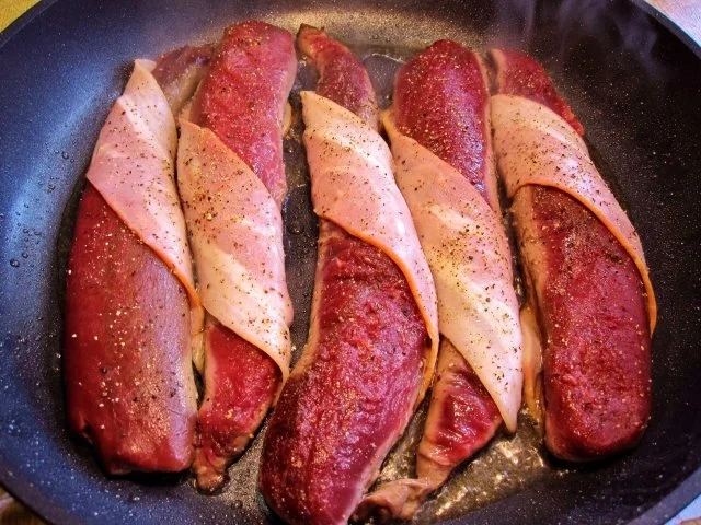 Rezept: Hasenrücken Bild Nr. 4 Hasenrücken - Rezept - Bild Nr. 4