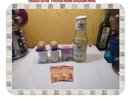 Rezept: Eis: Holunderblüteneiscreme Bild Nr. 2 Eis: Holunderblüteneiscreme - Rezept - Bild Nr. 2