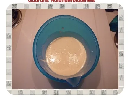 Rezept: Eis: Holunderblüteneiscreme Bild Nr. 4 Eis: Holunderblüteneiscreme - Rezept - Bild Nr. 4