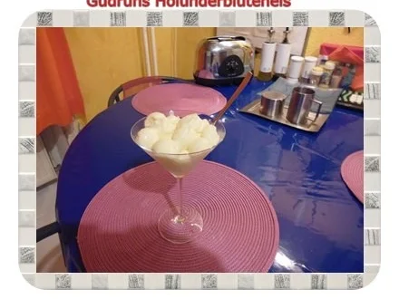 Rezept: Eis: Holunderblüteneiscreme Bild Nr. 9 Eis: Holunderblüteneiscreme - Rezept - Bild Nr. 9