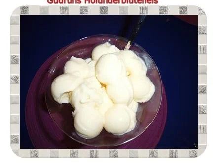 Rezept: Eis: Holunderblüteneiscreme Bild Nr. 11 Eis: Holunderblüteneiscreme - Rezept - Bild Nr. 11