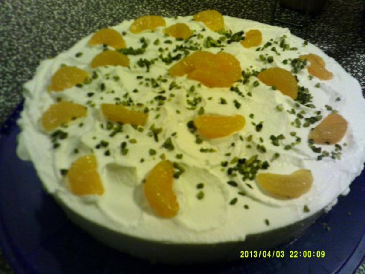 Mandarinen-Joghurt-Torte - Rezept