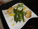 Grüner Spargel mit Frischkäse - Rezept