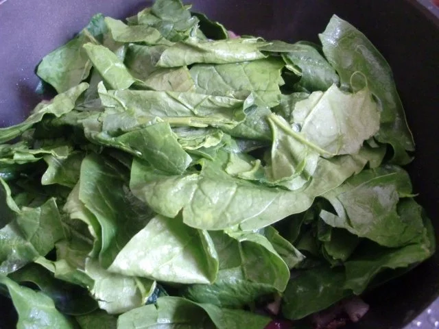 Rezept: scharfe Scholle auf Spinat Bild Nr. 5 scharfe Scholle auf Spinat - Rezept - Bild Nr. 5