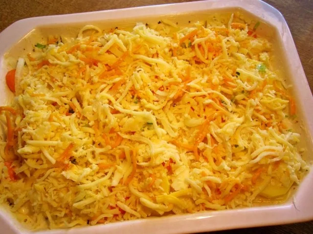 Kartoffel-Möhren-Gratin - Rezept - Bild Nr. 6
