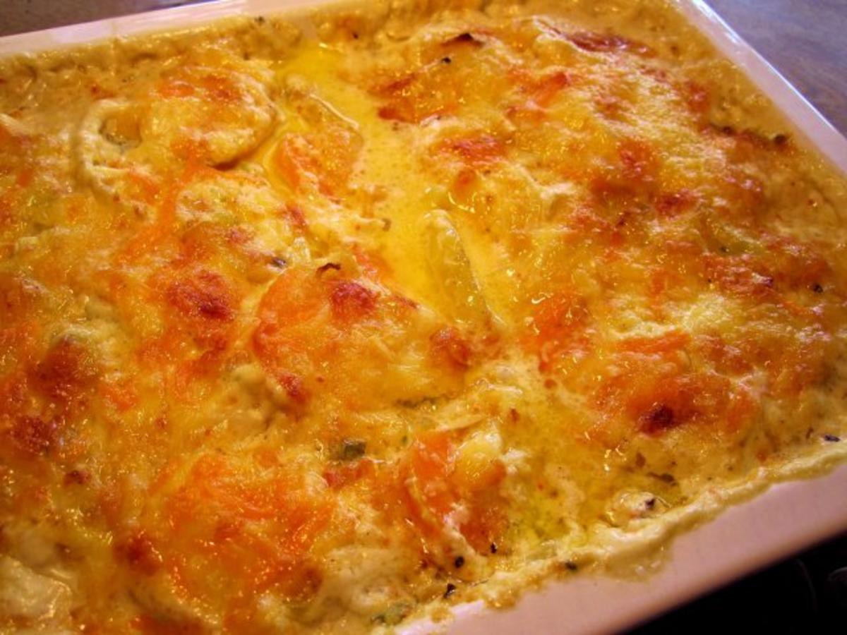 Kartoffel-Möhren-Gratin - Rezept - Bild Nr. 8