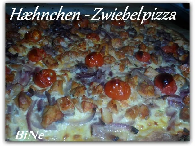 BiNe` S HÆHNCHEN - ZWIEBELPIZZA - Rezept - Bild Nr. 7