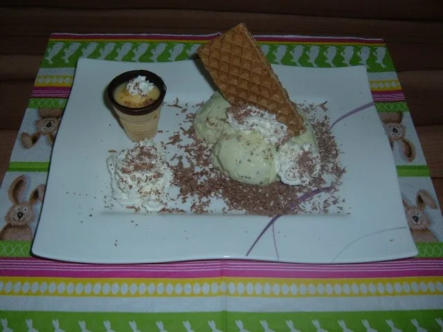 Rezept: Eis : Kiwi - Sahne - Eierlikör Bild Nr. 10 Eis : Kiwi - Sahne - Eierlikör - Rezept - Bild Nr. 10