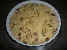 Rhabarber - Crumble - Rezept
