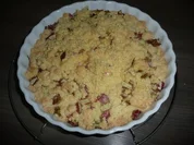 Rezept: Rhabarber - Crumble Rhabarber - Crumble - Rezept