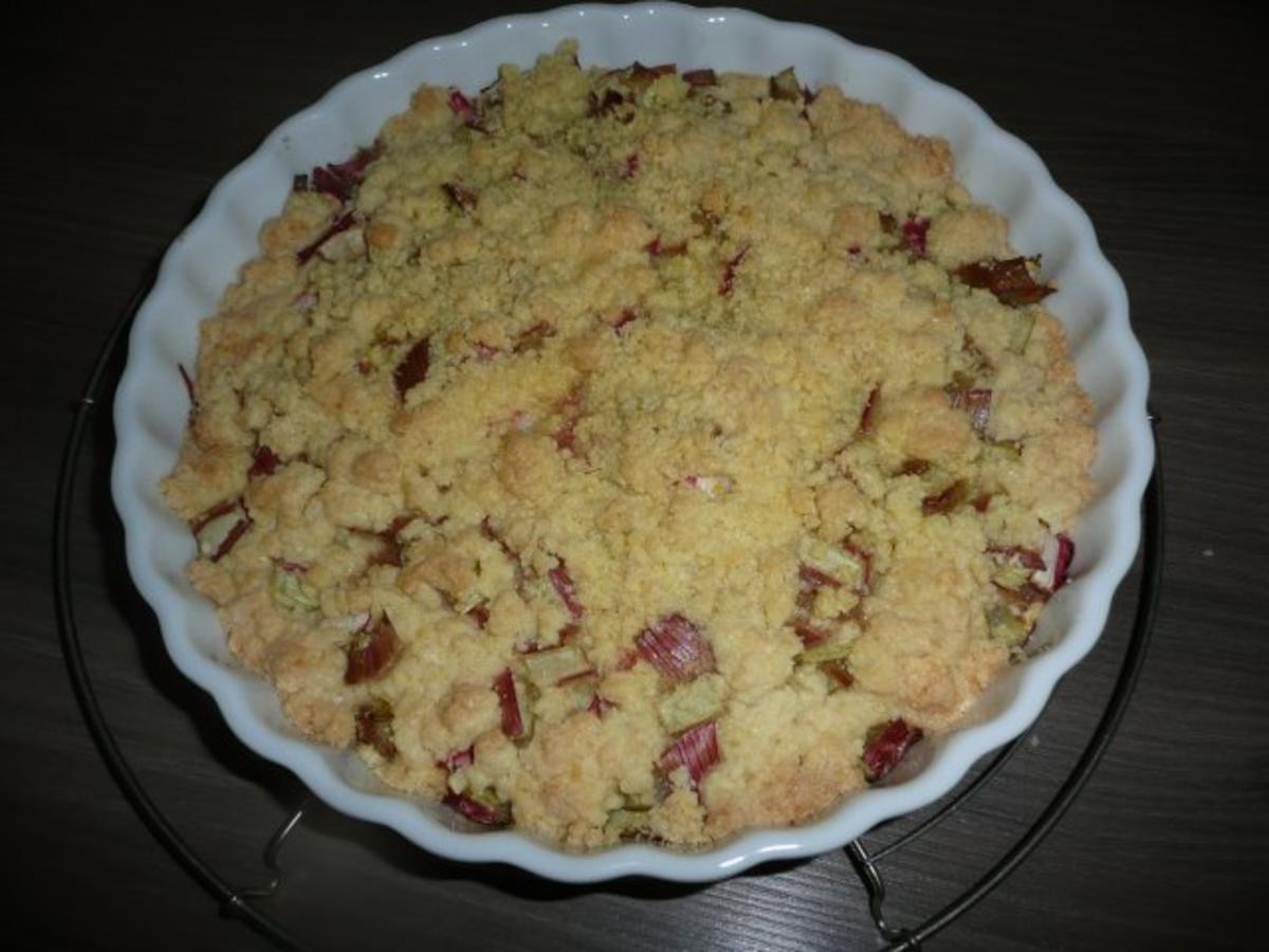 Bilder für Rhabarber - Crumble Rezept