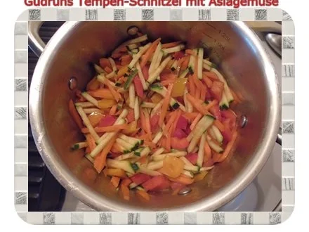 Rezept: Vegetarisch: Tempeh-Schnitzel mit Asiagemüse Bild Nr. 8 Vegetarisch: Tempeh-Schnitzel mit Asiagemüse - Rezept - Bild Nr. 8