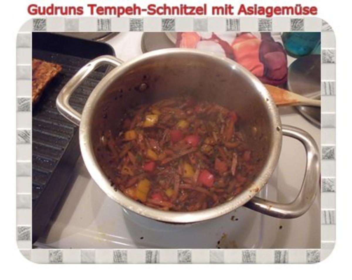 Vegetarisch: Tempeh-Schnitzel mit Asiagemüse - Rezept - Bild Nr. 14