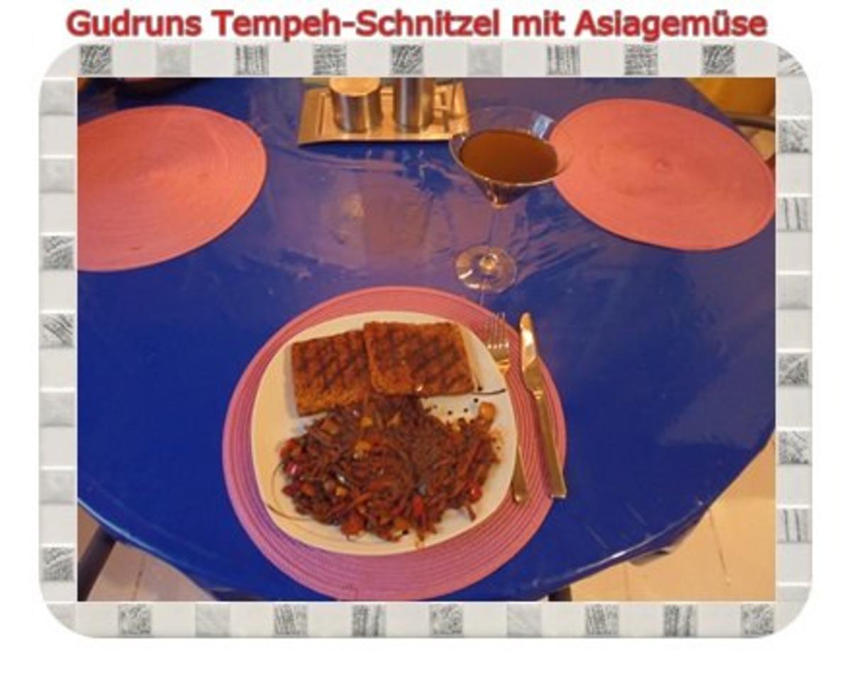 Vegetarisch: Tempeh-Schnitzel mit Asiagemüse - Rezept - Bild Nr. 15