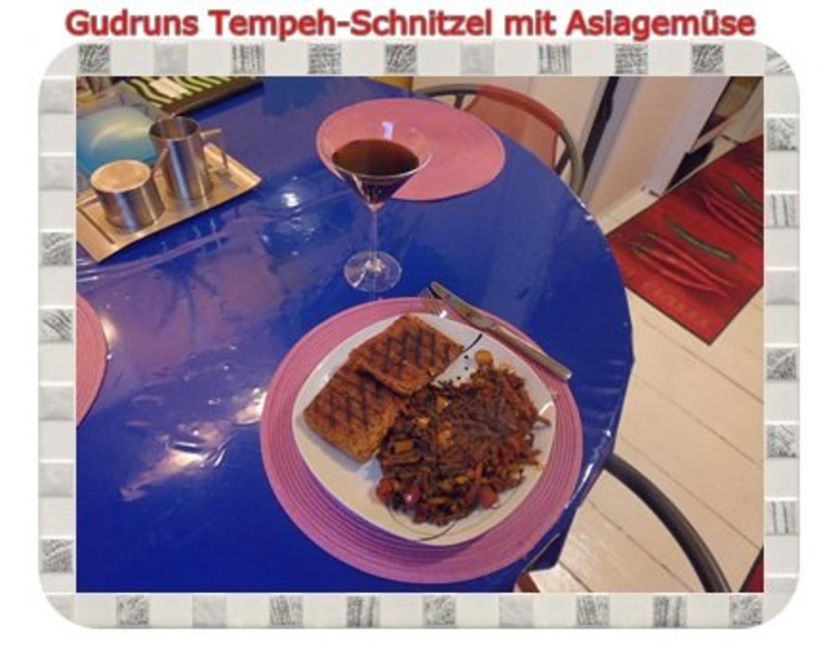 Vegetarisch: Tempeh-Schnitzel mit Asiagemüse - Rezept - Bild Nr. 17