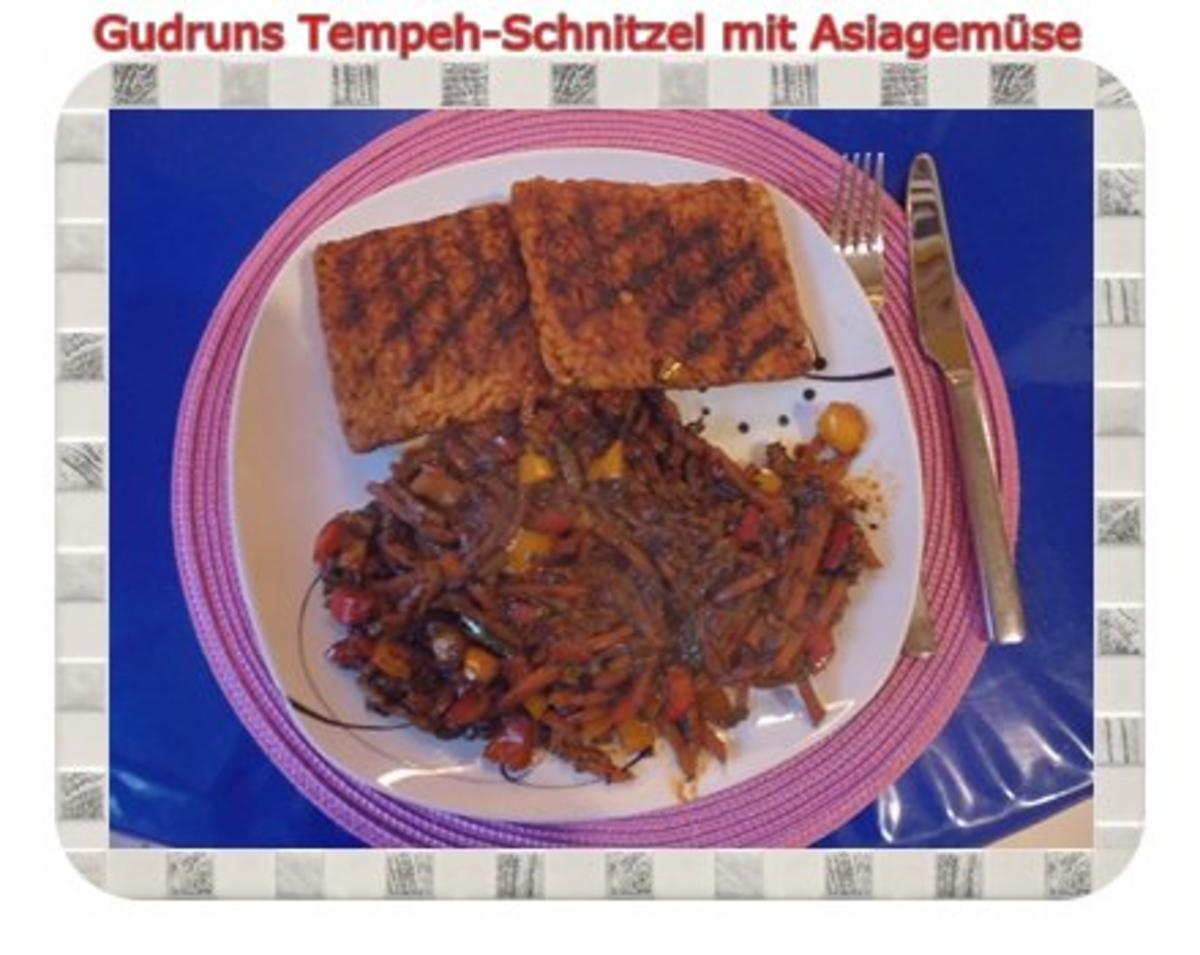 Vegetarisch: Tempeh-Schnitzel mit Asiagemüse - Rezept - Bild Nr. 18