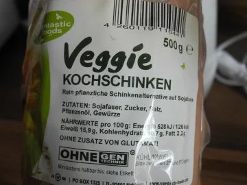 Vegan : Rotes Quinoa mit buntem Paprika,veganem Kochschinken,gebratem Fenchel + Aubergine - Rezept - Bild Nr. 4