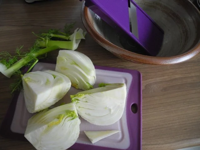 Vegan : Rotes Quinoa mit buntem Paprika,veganem Kochschinken,gebratem Fenchel + Aubergine - Rezept - Bild Nr. 10