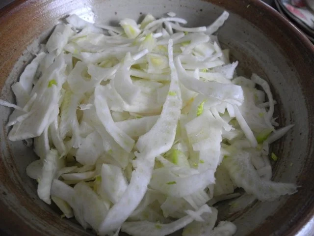 Vegan : Rotes Quinoa mit buntem Paprika,veganem Kochschinken,gebratem Fenchel + Aubergine - Rezept - Bild Nr. 11