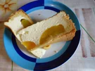 Käsekuchen mit Pfirsich - Rezept