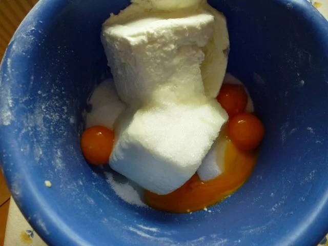 Rezept: Käsekuchen mit Pfirsich Bild Nr. 6 Käsekuchen mit Pfirsich - Rezept - Bild Nr. 6