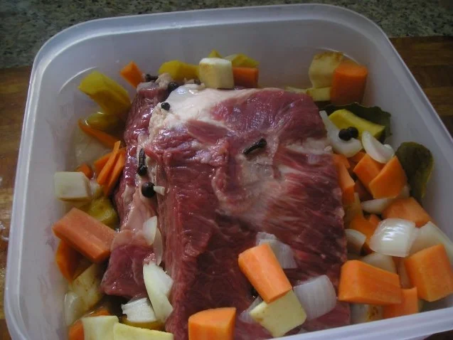 Rezept: Sauerbraten (Rheinischer) Bild Nr. 3 Sauerbraten (Rheinischer) - Rezept - Bild Nr. 3