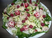 Putengeschnetzeltes auf Spinatbett ! - Rezept