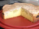 Rhabarberkuchen mit Mandel-Baiser - Rezept