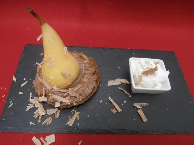 Rezept: Birnen-Schokoladen-Tartelettes Birnen-Schokoladen-Tartelettes - Rezept