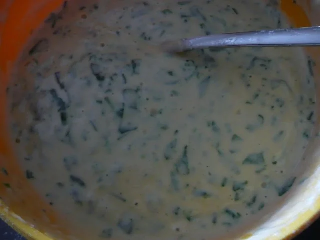 Spinat - Spatzen dazu eine Putenpfanne. - Rezept - Bild Nr. 2