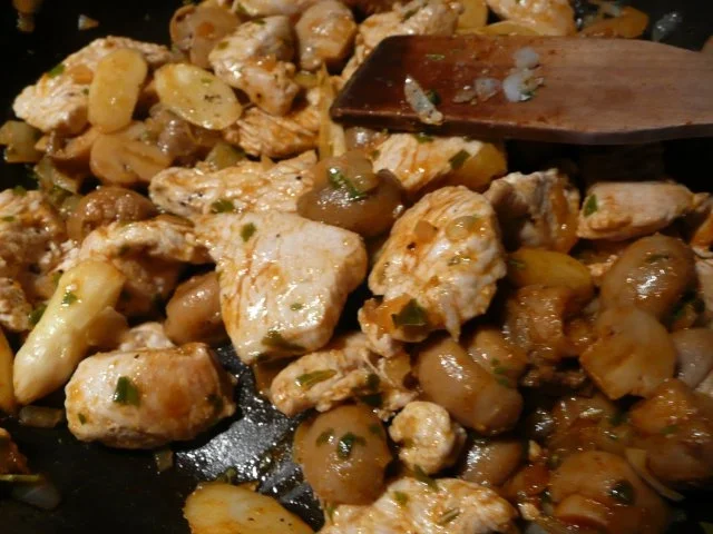 Spinat - Spatzen dazu eine Putenpfanne. - Rezept - Bild Nr. 6