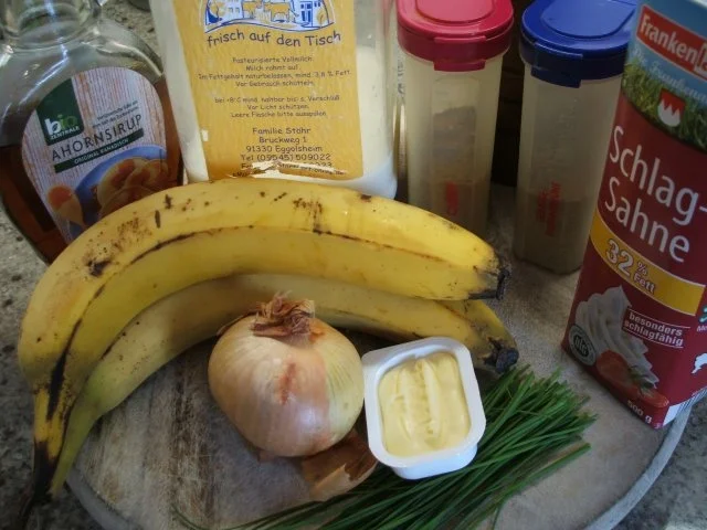 Rezept: Suppen: Bananensuppe Bild Nr. 2 Suppen: Bananensuppe - Rezept - Bild Nr. 2