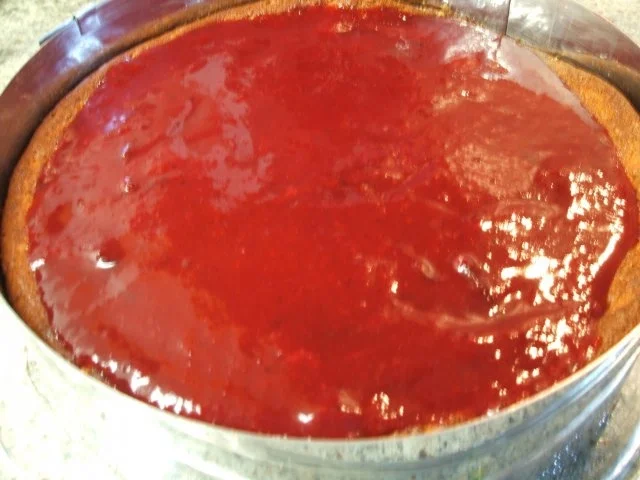 Rezept: Backen: Quarkkuchen ohne Boden mit Pflaumen bedeckt Bild Nr. 8 Backen: Quarkkuchen ohne Boden mit Pflaumen bedeckt - Rezept - Bild Nr. 8