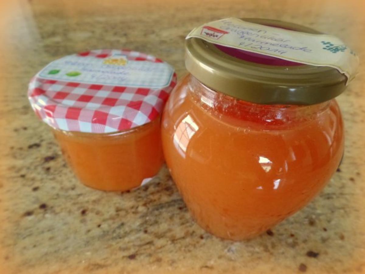 Melonen-Orangenlikör-Marmelade - Rezept