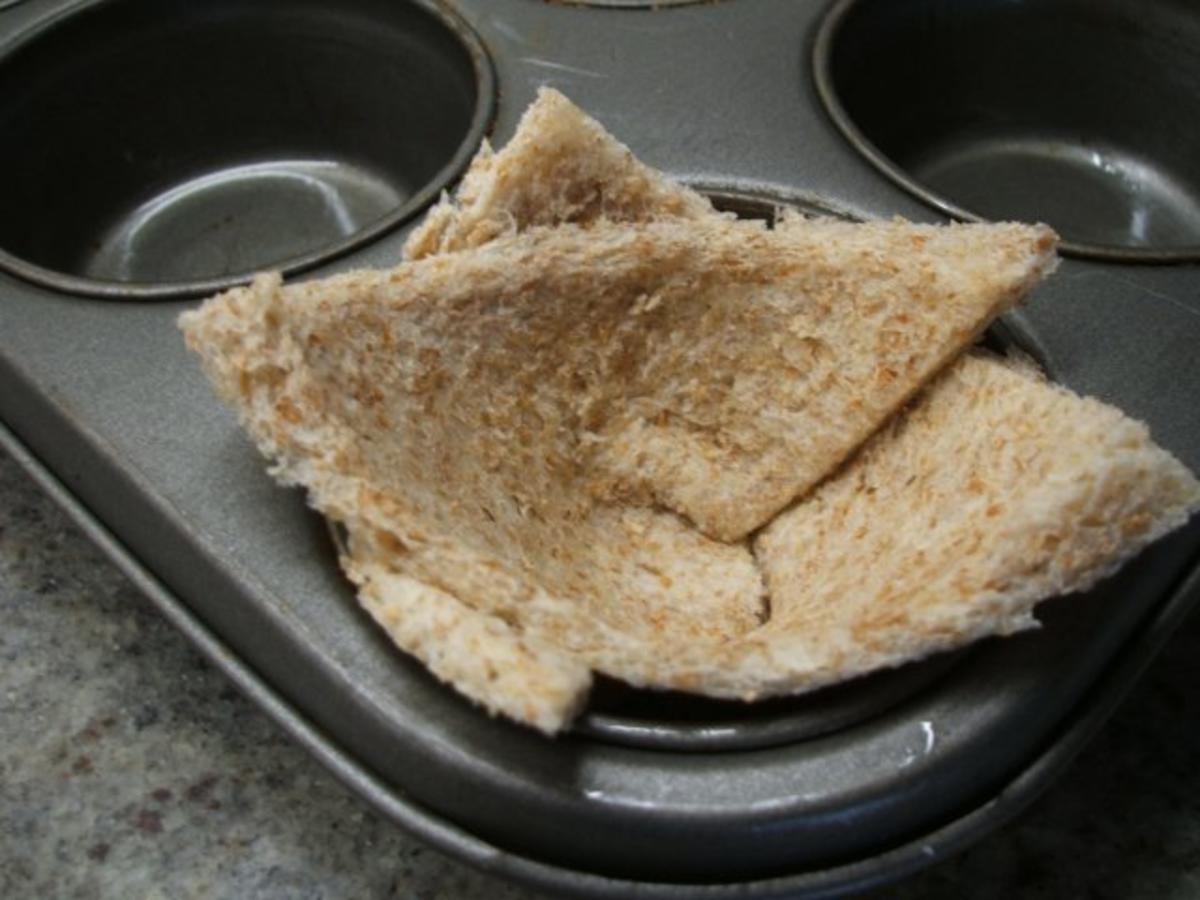 Toast: (Toast)Körbchen mit Spargelsalat - Rezept - Bild Nr. 9