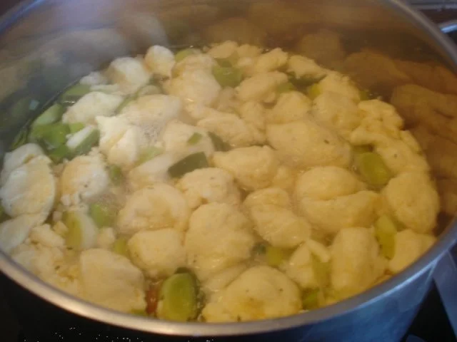 Hähnchenbrustfileteintopf mit Schwemmklößchen - Rezept - Bild Nr. 13